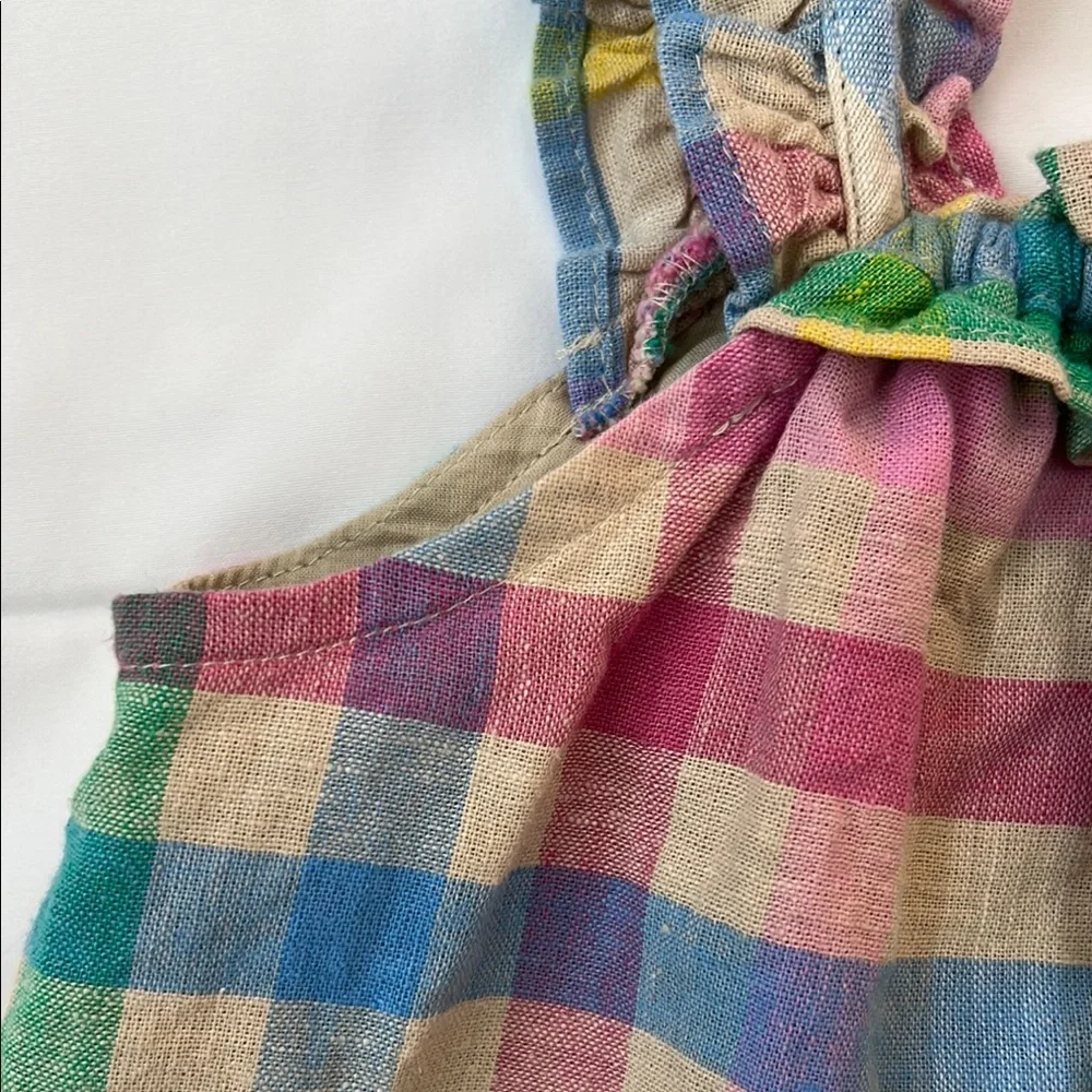 Like New - Size 3T Girls Gap Kids Colorful Plaid Matching Set - Picture 13 of 16